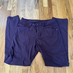 Maroon Lululemon ABC Pants 32 x 32